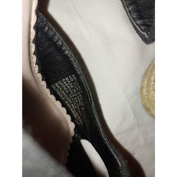 Shoedazzle Madison Women's Size 7 Black Strappy Sandal Espadrille. - Picture 8 of 10